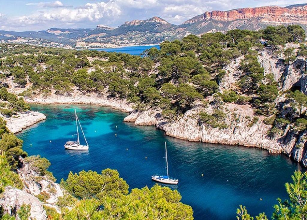 Villa Spacieuse, Climatisation, Piscine, Jardin Paysage, Proche Mer Saint-Cyr-sur-Mer Exteriör bild