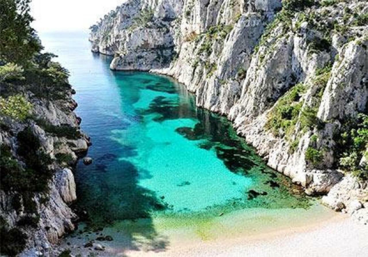 Villa Spacieuse, Climatisation, Piscine, Jardin Paysage, Proche Mer Saint-Cyr-sur-Mer Exteriör bild